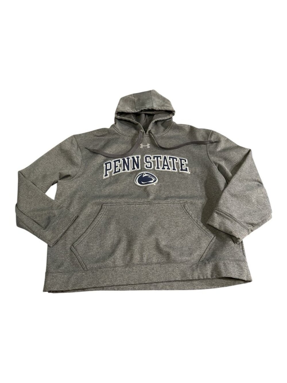 Penn State Nittany Lions NCAA Football Under Armour Gray Hoodie Men's XL